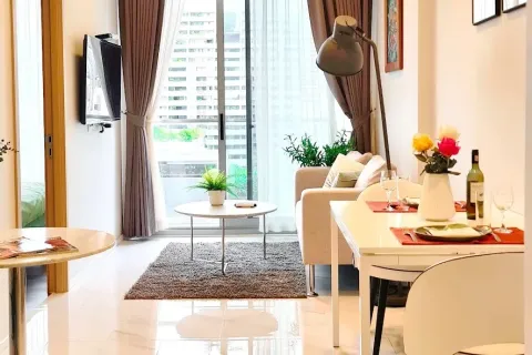 Studio dans le Condo à Watthana, Bangkok, Thaïlande  № 158280 - photo 4