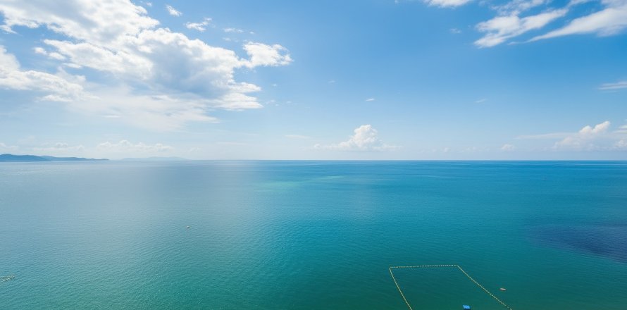 Квартира в Паттайе, Таиланд с 2 комнатами  № 155595