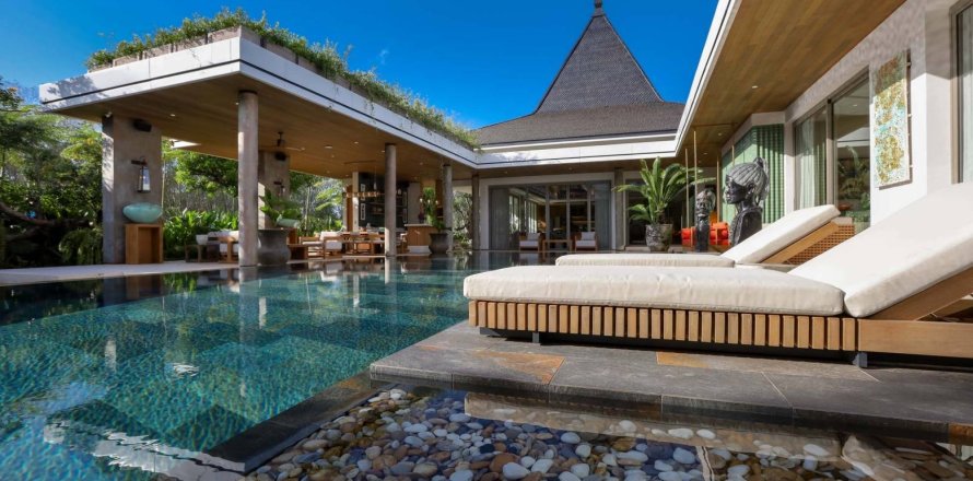 Villa auf Layan Beach, Thailand 5 Schlafzimmer № 222386