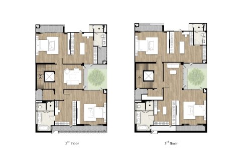 Вилла в Бангкоке, Таиланд с 4 спальнями № 170007 - фото 17