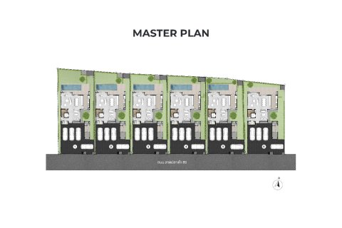 Вилла в Бангкоке, Таиланд с 4 спальнями № 170007 - фото 18