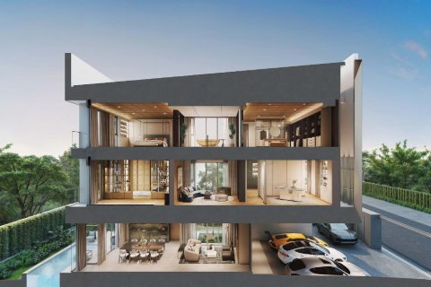 Вилла в Бангкоке, Таиланд с 4 спальнями  № 170007