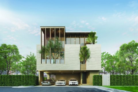 Вилла в Бангкоке, Таиланд с 4 спальнями  № 170011