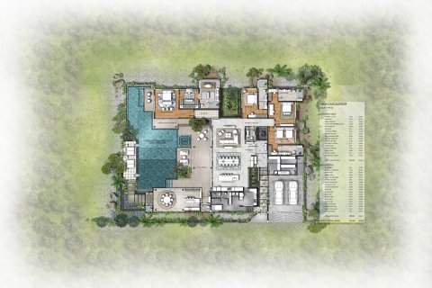 Villa in Ko Kaeo, Thailand 4 Schlafzimmer № 222452 - Foto 15