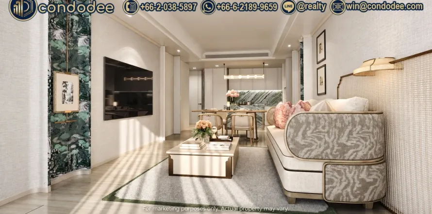 Condo in Bangkok, Thailand, 3 bedrooms  № 234012