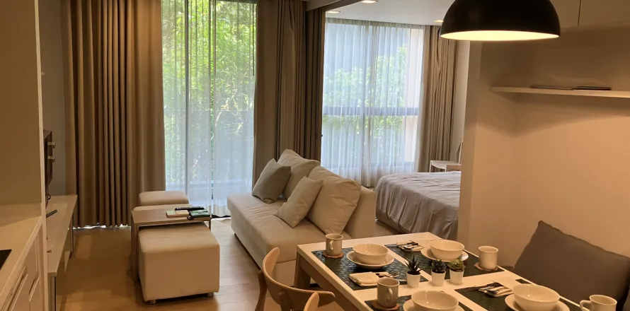 Студия в кондо в Ваттхане, Бангкок, Таиланд № 154216