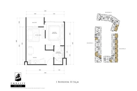 Condo à Pattaya, Thaïlande, 1 chambre  № 165986 - photo 16