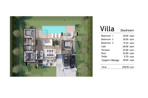 Villa in Phuket, Thailand 3 bedrooms № 165064 - photo 15