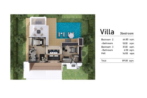 Villa in Phuket, Thailand 3 bedrooms № 165065 - photo 18