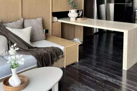 Дуплекс в Ваттхане, Бангкок, Таиланд с 2 спальнями  № 136198 - фото 2