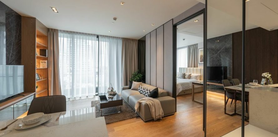 Studio dans le Condo à Khlong Toei, Bangkok, Thaïlande № 161981