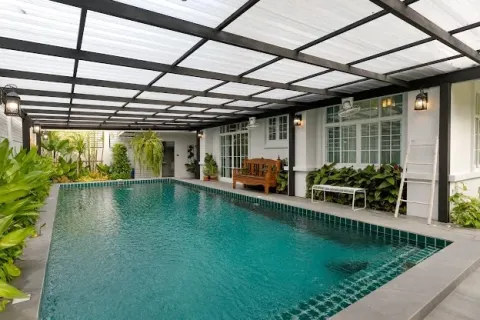 Дом в Чиангмае, Таиланд с 6 спальнями  № 162838 - фото 16