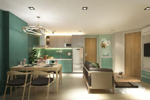 Condo à Phuket, Thaïlande, 2 chambres  № 164717