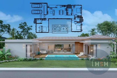 Villa in Ko Samui, Thailand 3 bedrooms № 180118 - photo 3
