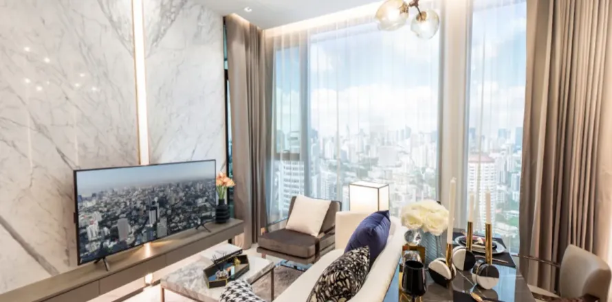 Studio in the Condo in Watthana, Bangkok, Thailand  № 159673