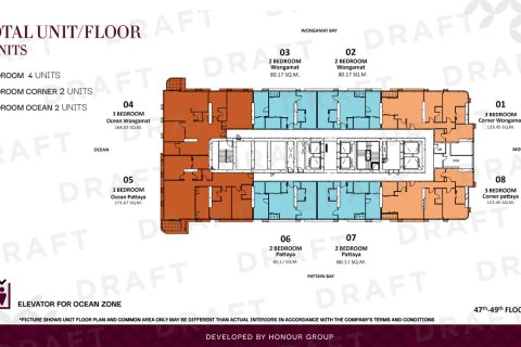 Condo à Pattaya, Thaïlande, 3 chambres  № 165358 - photo 12