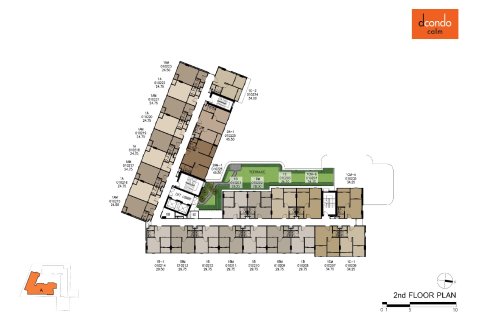 Condo à Bangkok, Thaïlande, 2 chambres  № 165361 - photo 19