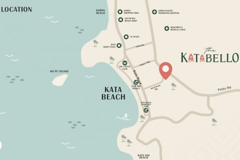 Студия в кондо в Пхукете, Таиланд № 140375 - фото 2