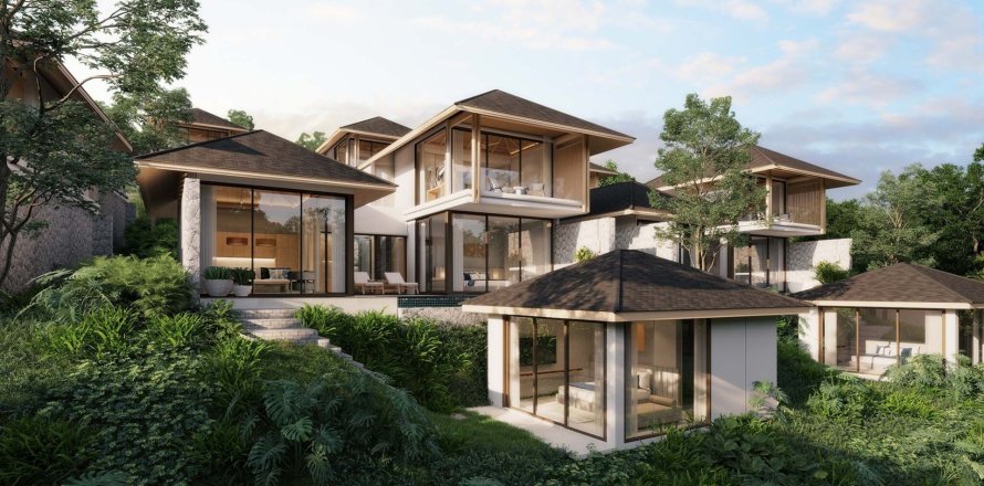 Вилла в Пхукете, Таиланд с 2 спальнями № 147559