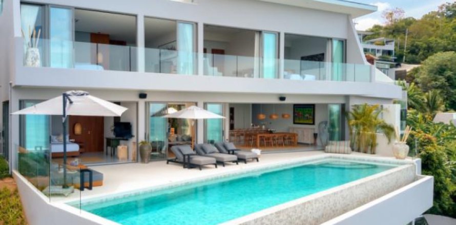 Villa sur Chaweng Beach, Ko Samui, Thaïlande 5 chambres № 194460
