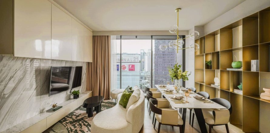 Condo à Bangkok, Thaïlande, 2 chambres  № 181230