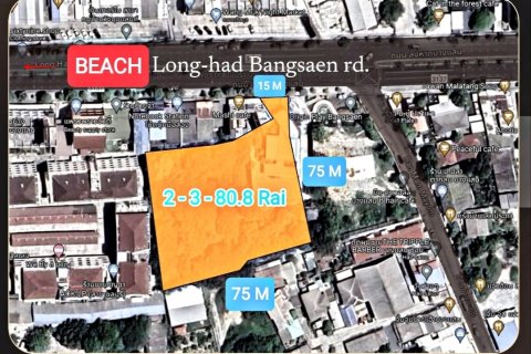 Земельный участок в Паттайе, Таиланд 3200м2  № 159161