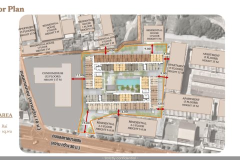 Земельный участок в Паттайе, Таиланд 3200м2  № 159161 - фото 2