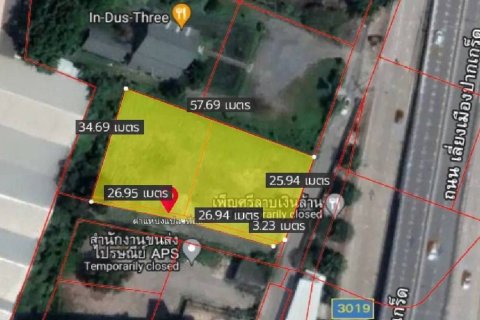 Terrain à Pak Kret, Thaïlande 1700 m2 № 158057 - photo 2