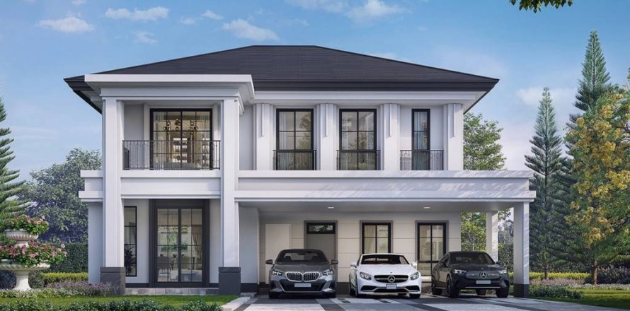 Дом в Бангкоке, Таиланд с 4 спальнями  № 117137