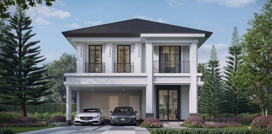 Дом в Бангкоке, Таиланд с 4 спальнями  № 117138