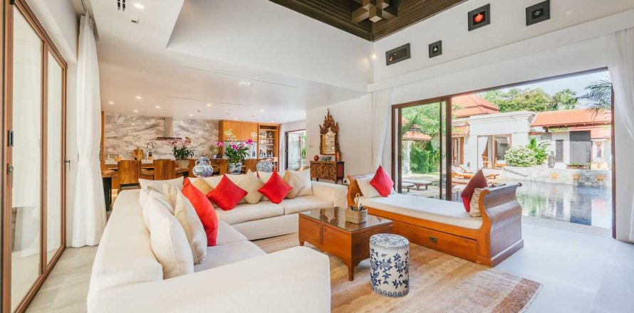 Дом в Банг Тао, Таиланд с 6 спальнями  № 3220