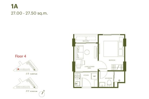 Studio in the Condo in Phuket, Thailand  № 147075 - photo 22