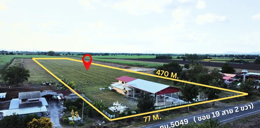 Terrain à Lopburi, Thaïlande 37472 m2 № 158184