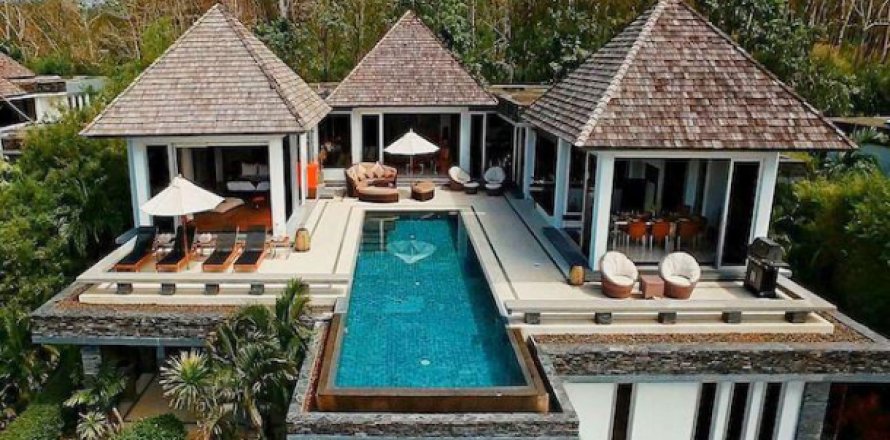 Villa sur Layan Beach, Thaïlande 5 chambres № 193513