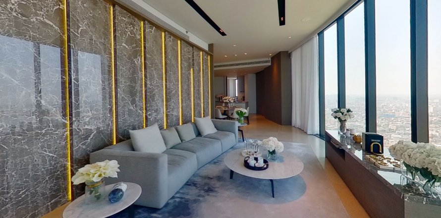 Кондоминиум с 2 спальнями в Кхлонг Сане, Бангкок, Таиланд № 137058