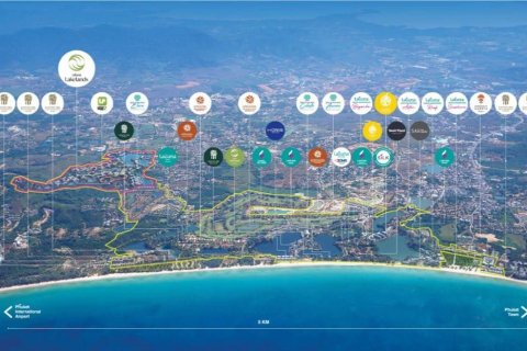 Condo à Phuket, Thaïlande, 2 chambres  № 141028 - photo 8