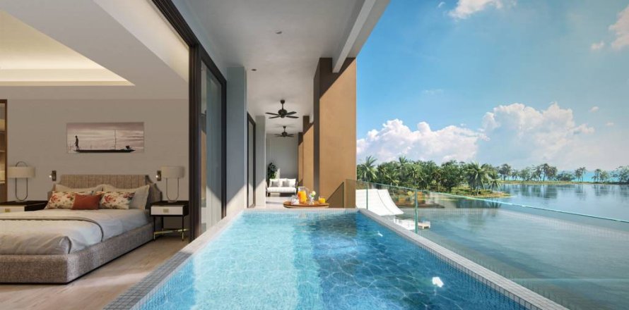 Condo à Bang Tao, Thaïlande, 2 chambres  № 146866