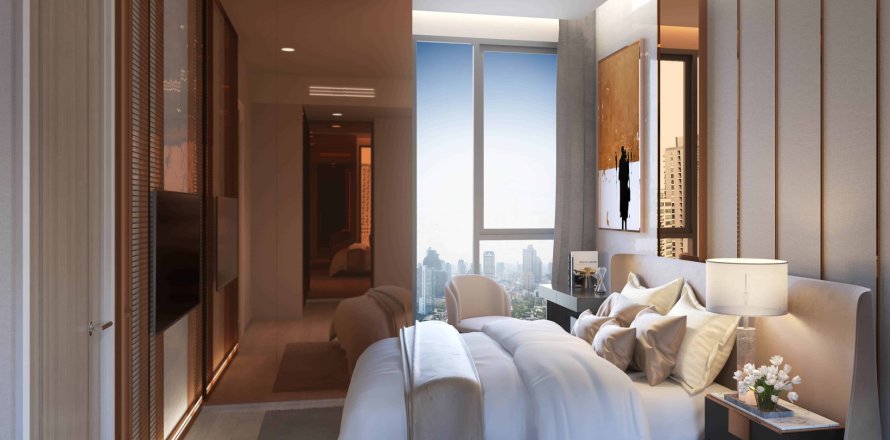 Condo à Bangkok, Thaïlande, 2 chambres № 166791