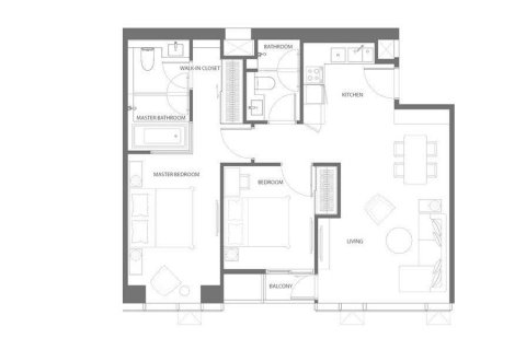 Condo à Bangkok, Thaïlande, 2 chambres  № 166797 - photo 16