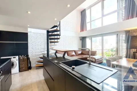 Penthouse à Watthana, Bangkok, Thaïlande 2 chambres № 214569