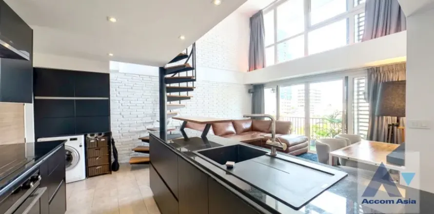 Penthouse in Watthana, Bangkok, Thailand 2 Schlafzimmer № 214569