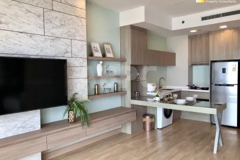 Condominio de 1 dormitorio en Jomtien Beach, Pattaya, Tailandia № 211747 - foto 4