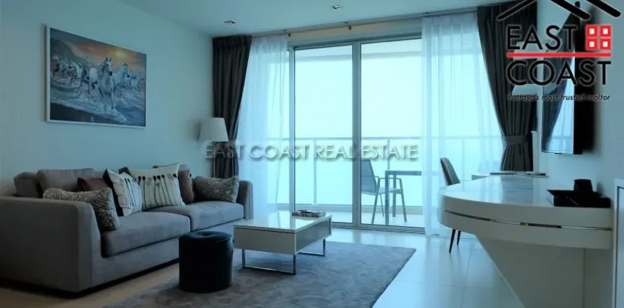 Condominio de 1 dormitorio en Pattaya, Tailandia № 212752