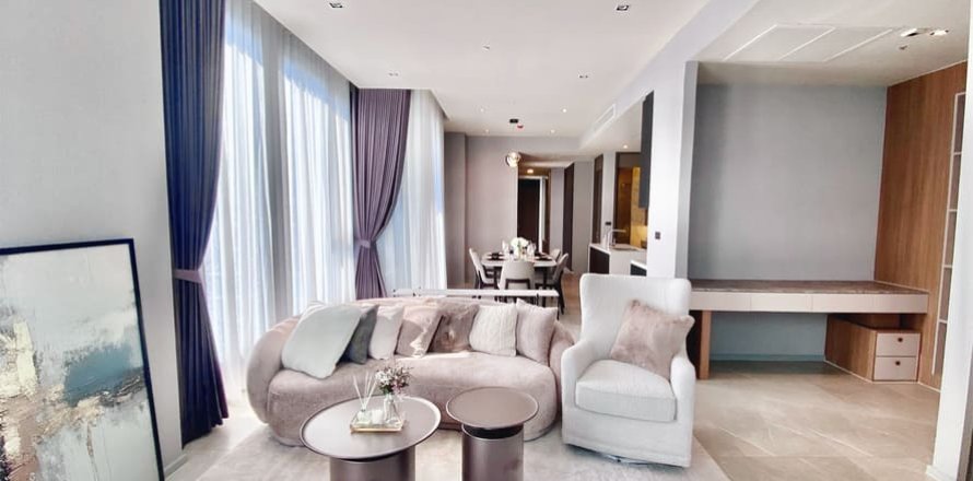 Кондоминиум с 3 спальнями в Бангкоке, Таиланд № 171502