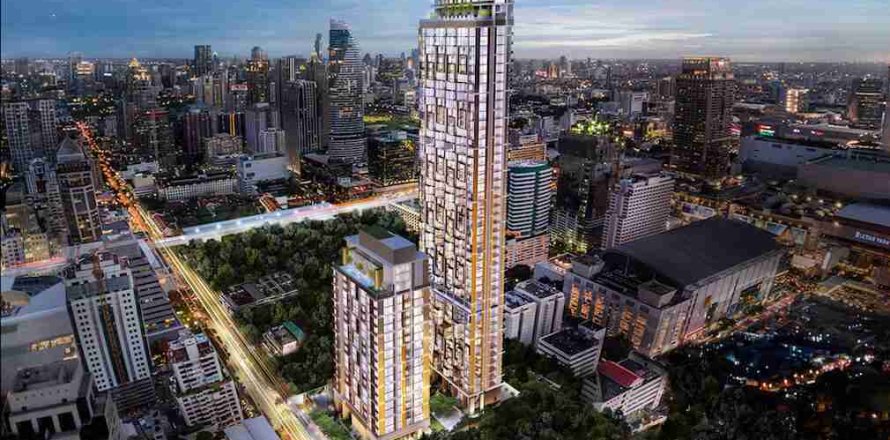Studio in the Condo in Bangkok, Thailand  № 183437