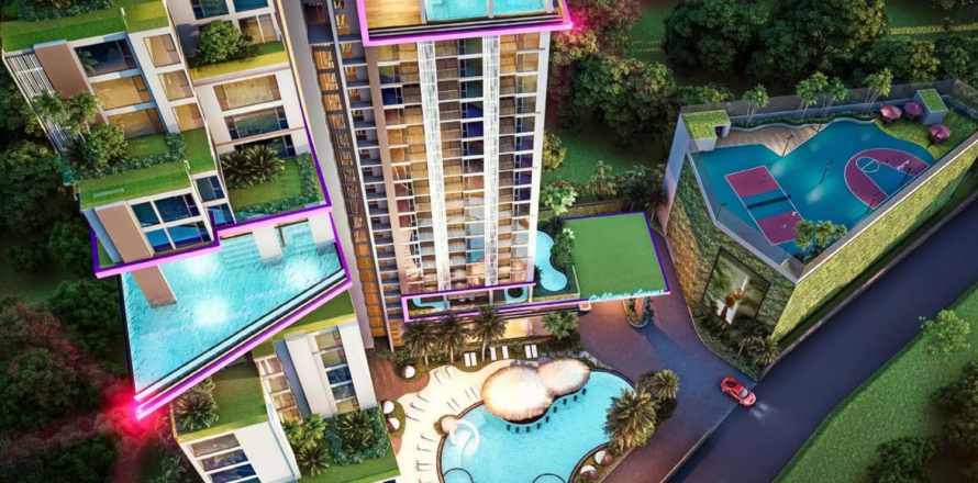 Студия в кондо в Паттайе, Таиланд № 146126