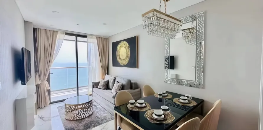 Квартира в Паттайе, Таиланд с 2 комнатами  № 155619