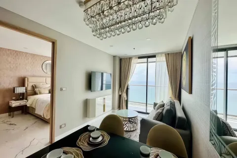 Квартира в Паттайе, Таиланд с 2 комнатами  № 155619 - фото 4