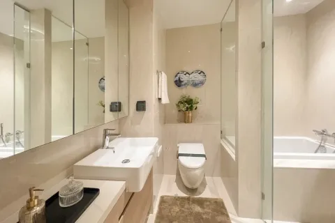 Кондоминиум с 2 спальнями в Ваттхане, Бангкок, Таиланд № 161228 - фото 14