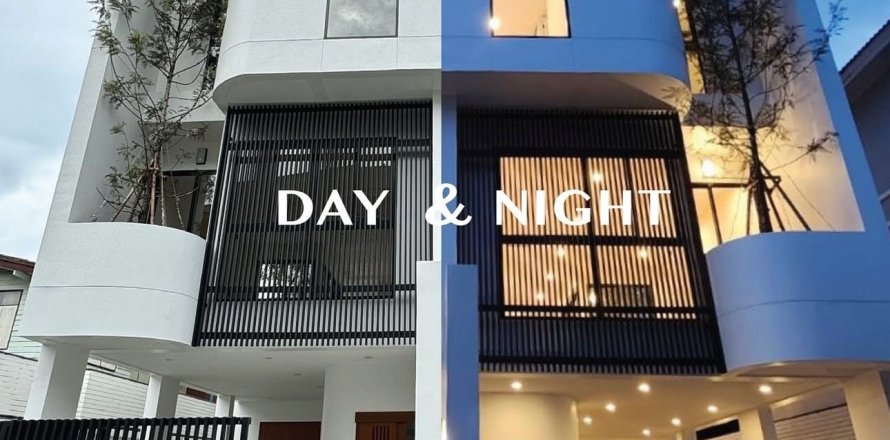 Дуплекс в Пхракханонге, Бангкок, Таиланд с 3 спальнями № 158635